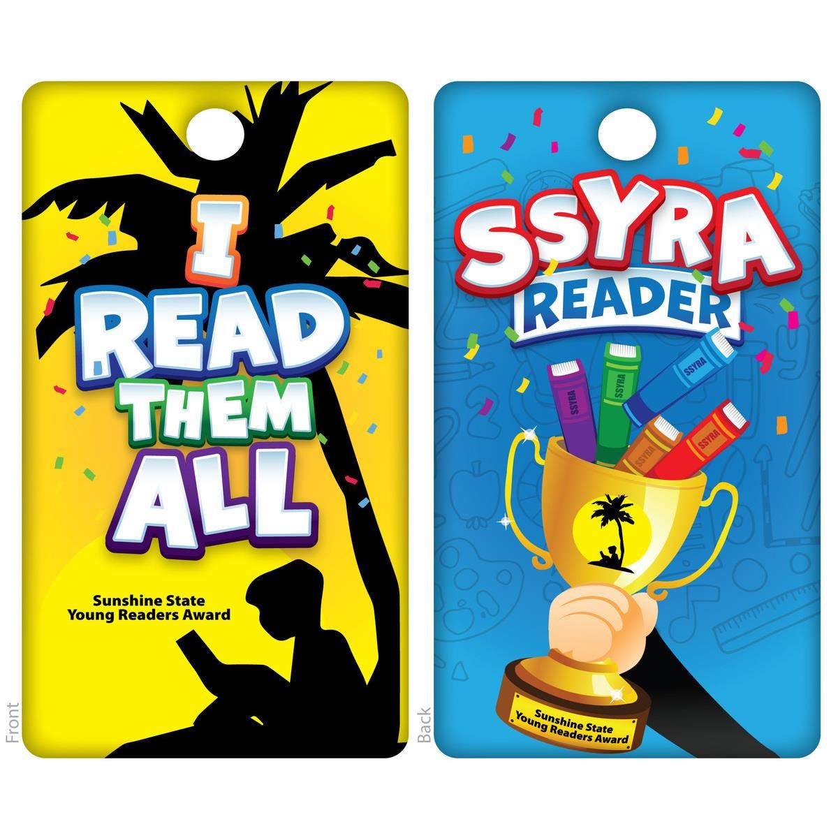 I Read Them All brag tag for SSYRA book readers