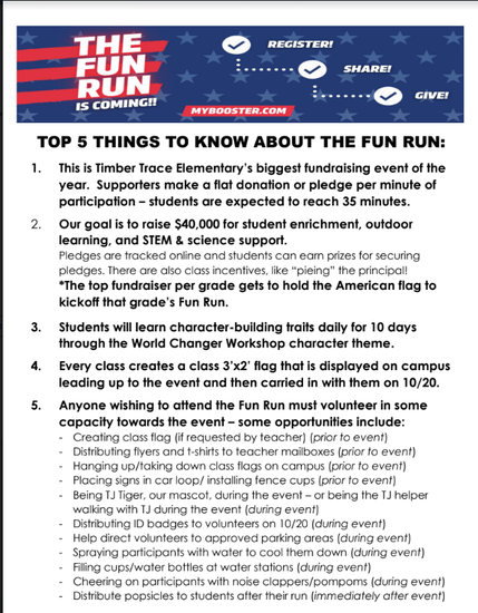Top 5 Things to Know About the Fun Run