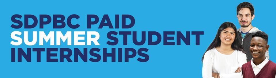 SDPBC Paid Summer Student Internships